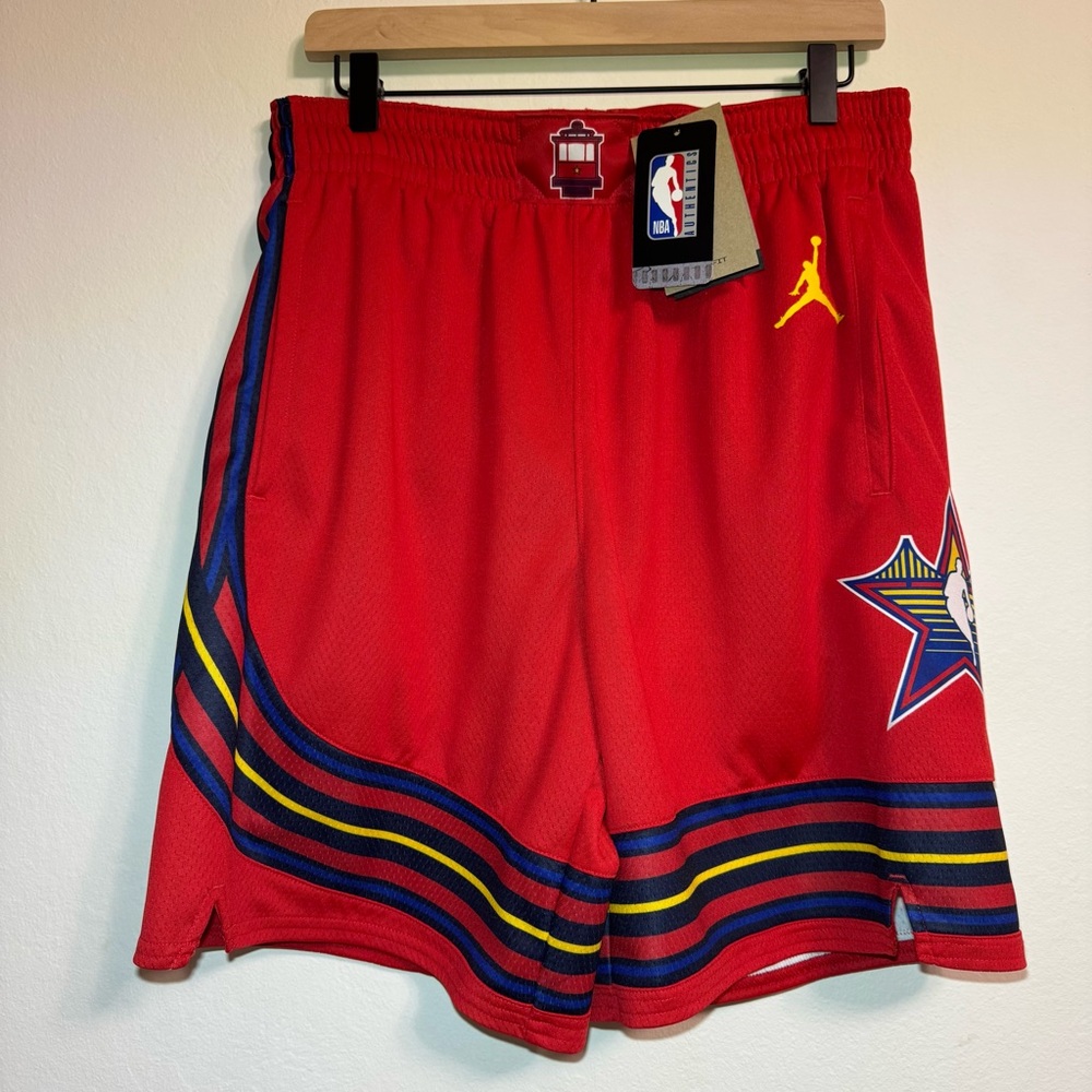 2025 Nike Jordan NBA All Star Large Shorts NWT Men’s Curry Lebron 38